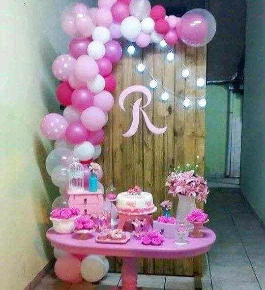 Rustic Monogram Birthday Celebration